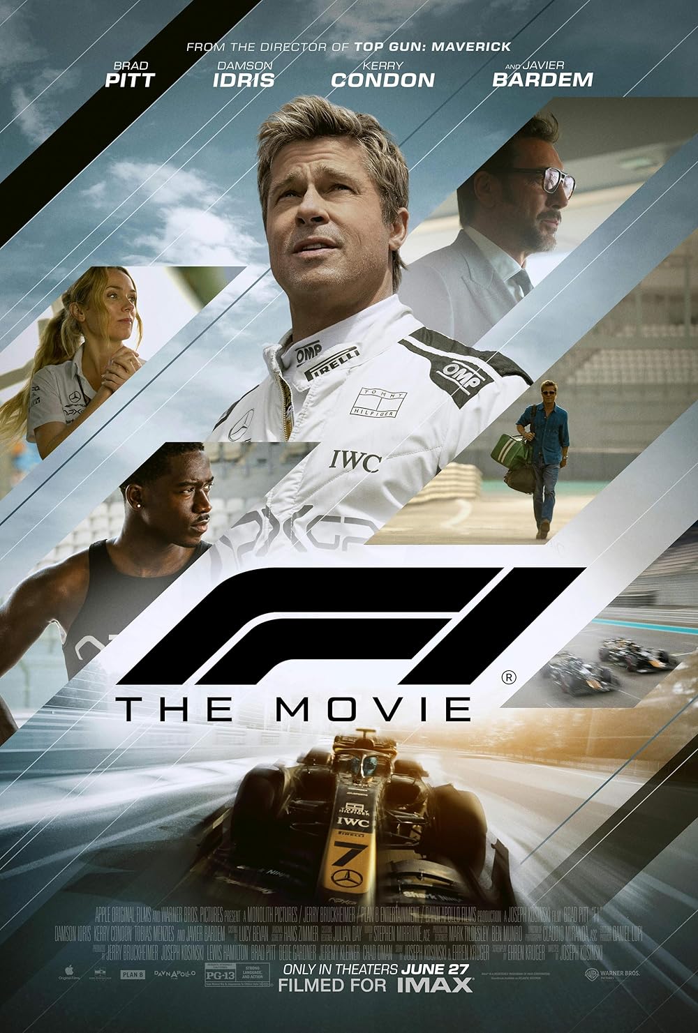 Genre: Action, Drama Actor: Brad Pitt, Damson Idris, Kerry Condon Director: Joseph Kosinski Country: United States
